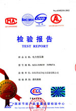 大连电力变压器检测报告